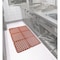 Rhino Mats Drain-X Diamond Drainage Mat, Rubber, Drainage Holes, 2 ft W x 3 ft L, Terra Cotta DX-2436R - alternate 8